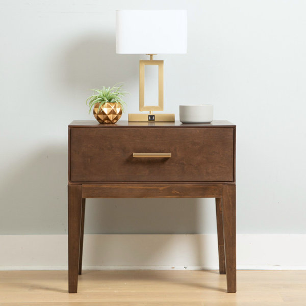 Oliver Heeba Solid Wood Nightstand Wayfair